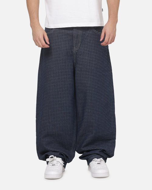 Carre Grid Solace Jeans Stone Blue