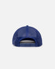 New Era Los Angeles Dodgers 'Puff Print' Pre-Curved Golfer Trucker Snapback Dark Royal