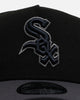 New Era Chicago White Sox 'Stealth' 9FORTY A-Frame Snapback Black/Charcoal