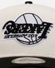 New Era Los Angeles Lakers 'Chrome Black Upside Down Logo' 9FORTY A-Frame Snapback Chrome/Black