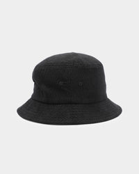 EN ES Corduroy Bucket Hat Black