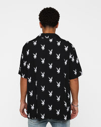 Playboy by Culture Kings Chrome Party Shirt Black