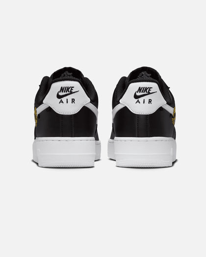 Nike Women's Air Force 1 '07 Premium "Flowers" Black/White