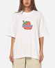 X-Large Strawberry Gorilla T-Shirt White