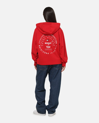 Tommy Hilfiger X Cadillac Formula 1 Team Speedometer Hoodie Red