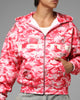 Loiter Digi Camo Zip Hoodie Pink Camo