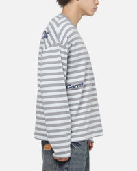 Carre Transmission Long Sleeve T-Shirt Dusty Blue