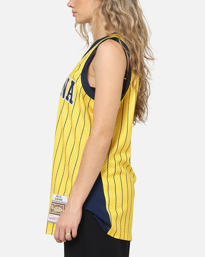 Mitchell & Ness Indiana Pacers Jalen Rose #5 Swingman Road Jersey Yellow