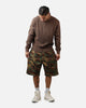 American Thrift Fleece Shorts Camo