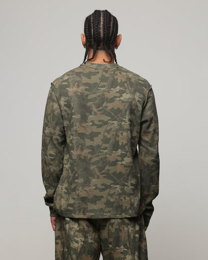 American Thrift Long Sleeve Thermal T-Shirt Camo