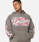 Loiter Wave Break Vintage Hoodie Charcoal