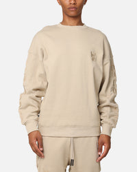 The Anti Order Coed Crewneck Stone