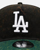 New Era Los Angeles Dodgers 'Washed Green 2.0' 9FORTY A-Frame Snapback Black/Green