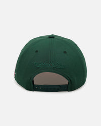 Mitchell & Ness Seattle Supersonics 'Pink Side Patch' Pro Pinch Snapback Official Team Color