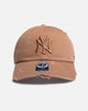 47 Brand New York Yankees 'Distressed Logo' 47 Clean Up Strapback Beige