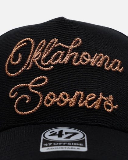 47 Brand Oklahoma Sooners 'Round Em Up' '47 Offside Snapback Black