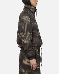 Adidas Women's Loose Track Top Green Camo