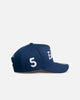 Mitchell & Ness Minnesota Timberwolves Anthony Edwards 'Classic' Script Pro Pinch Snapback Navy