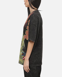 Criminal Damage Blanka T-Shirt Washed Black