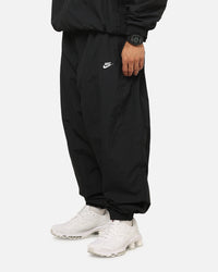 Nike Club Woven Oversized Track Pants Black