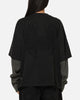 Saint Morta Crested Wing Long Sleeve Layered T-Shirt Vintage Black