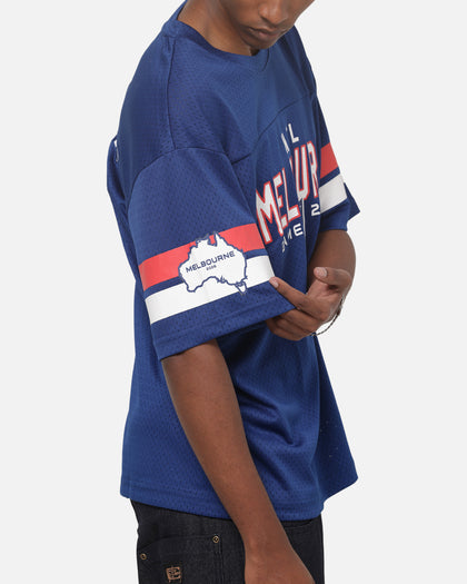 Majestic Athletic NFL Melbourne '26 Mesh T-Shirt Blue