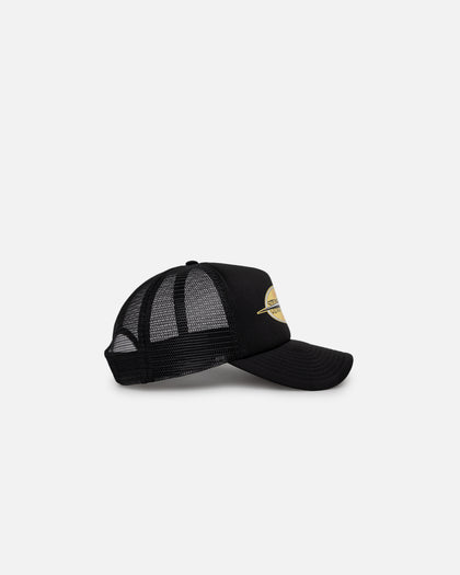 Stussy Points Trucker Cap Black