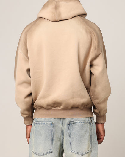 Saint Morta Faded Motor Hoodie Stone