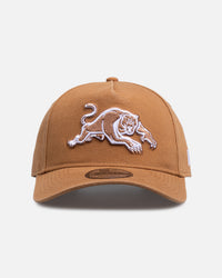 New Era Penrith Panthers 'NRL 2026' 9FORTY A-Frame Snapback Med Beige