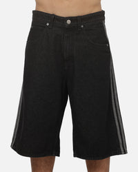 Adidas Firebird Denim Shorts True Black