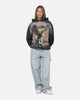 Represent Chrome Flight Hoodie Stained Black