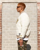 Starter Athletic Bomber Jacket Off White