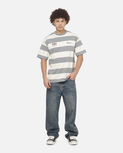 Carre Shoegaze Stripe T-Shirt Dusty Blue