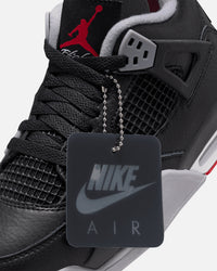 Jordan Kids' Air Jordan 4 Retro (GS) Black/Fire Red