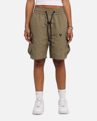 The Anti Order Anti Military Cargo Shorts Dark Taupe