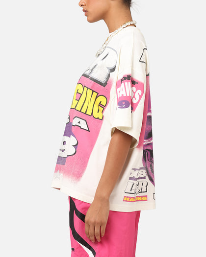 Loiter Racer Box T-Shirt Off White