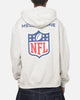 Majestic Athletic Melbourne NFL Crest Hoodie Silver Marle