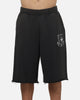Saint Morta Bloodline Baggy Sweat Shorts Washed Black
