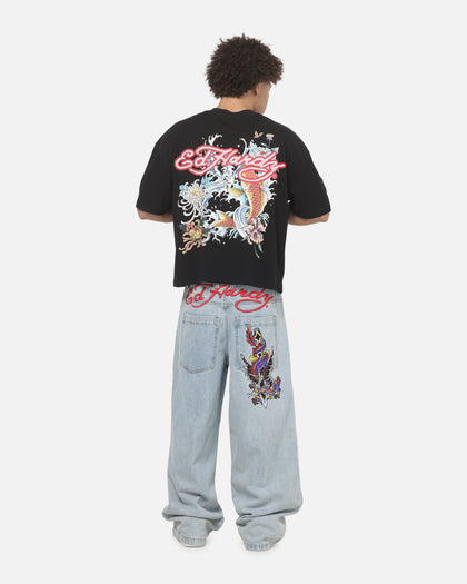 Ed Hardy Ocean T-Shirt Black