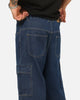 X-Large Baggy Cargo Denim 91 Shorts Dark Indigo