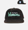 New Era New Zealand Warriors 'NRL Golfer Washed Black' Pre-Curved Corduroy Golfer Snapback Washed Black