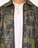 XXIII Cillian Camo PU Leather Jacket Camo