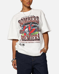 Mitchell & Ness Essendon Bombers Mascot T-Shirt Vintage White