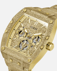 Guess Mainline Phoenix Frost Gold Bracelet Watch Gold