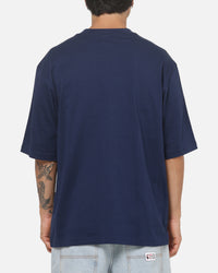 Adidas 3 Stripes Oversized T-Shirt Night Indigo