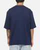 Adidas 3 Stripes Oversized T-Shirt Night Indigo