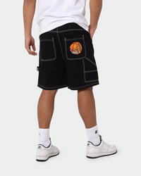 Starter Brick Denim Shorts Black