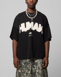 Loiter Human Box T-Shirt Vintage Black