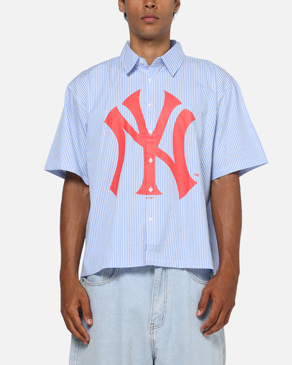 Majestic Athletic New York Yankees Graphic Boxy Shirt White/Blue