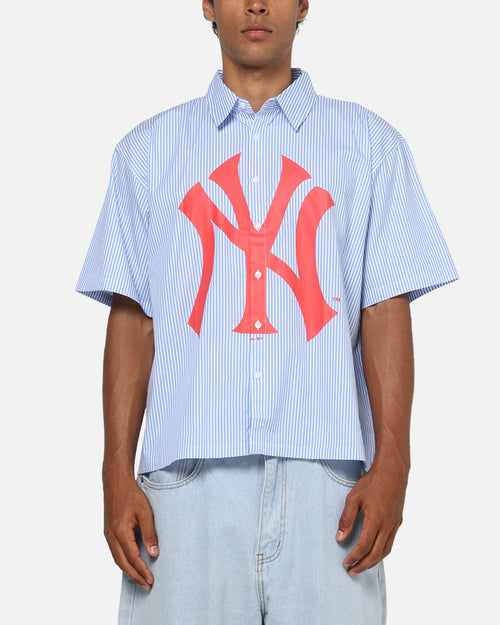 Majestic Athletic New York Yankees Graphic Boxy Shirt White/Blue